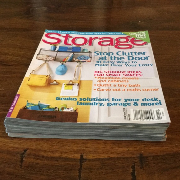 Storage by BH&G special interest publications 6 issues + 1 storage solutions mag - Picture 3 of 7